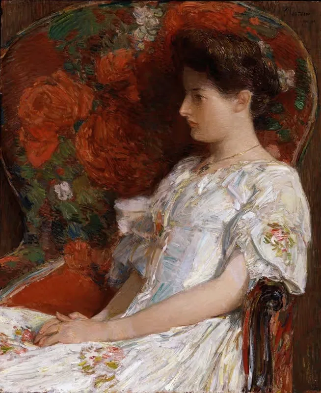 Викторианский стул by Чайлд Хассам, 1906 — digital art print download