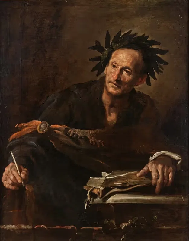 Поэт из древности by Доменико Фетти, 1620-1621 — digital art print download