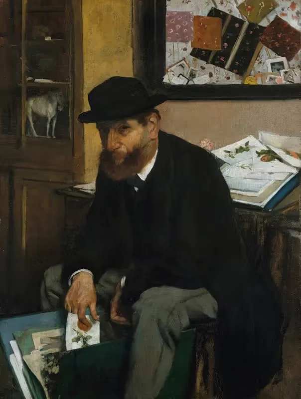 The Collector of Prints — Edgar Degas
