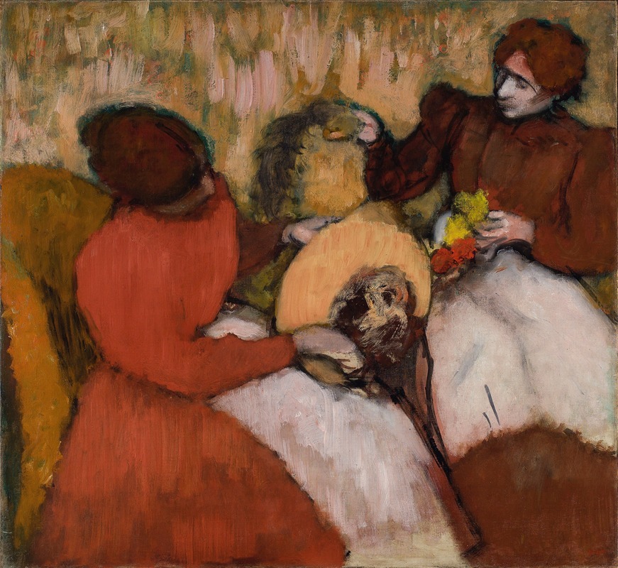 Модистки by Эдгар Дега, c.1898 — digital art print download