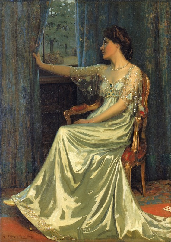 Рассвет by Эдмунд Ходжсон Смарт, 1907 — digital art print download