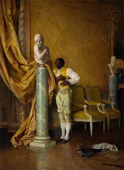 Platonic Love by Eduardo Zamacois y Zabala, 1870 — digital art print download