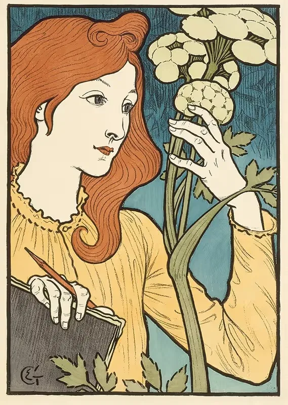 Салон ста by Эжен Грассе, 1894 — digital art print download