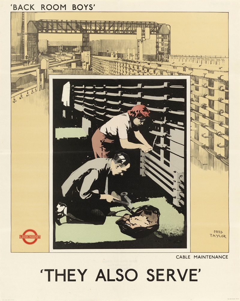 Back Room Boys' They Also Serve – Cable Maintenance by Fred Taylor — digital art print download