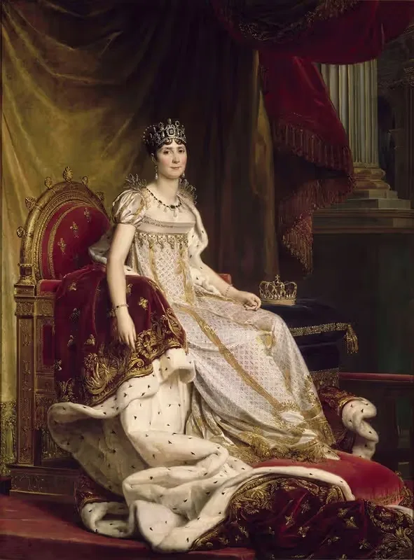 Жозефина в коронационном костюме by Франсуа Жерар, 1807-1808 — digital art print download