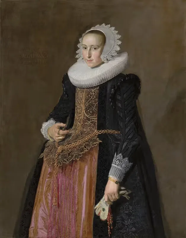 Portrait of Aletta Hanemans — Frans Hals