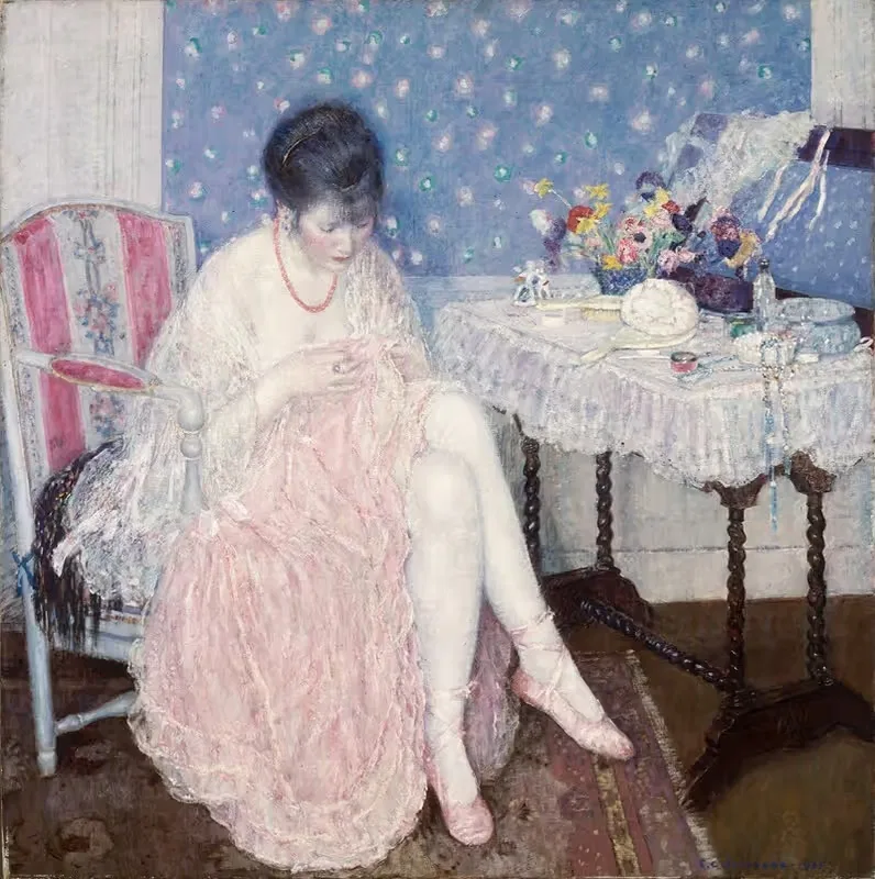 Порванное нижнее белье by Фредерик Карл Фризеке, 1915 — digital art print download