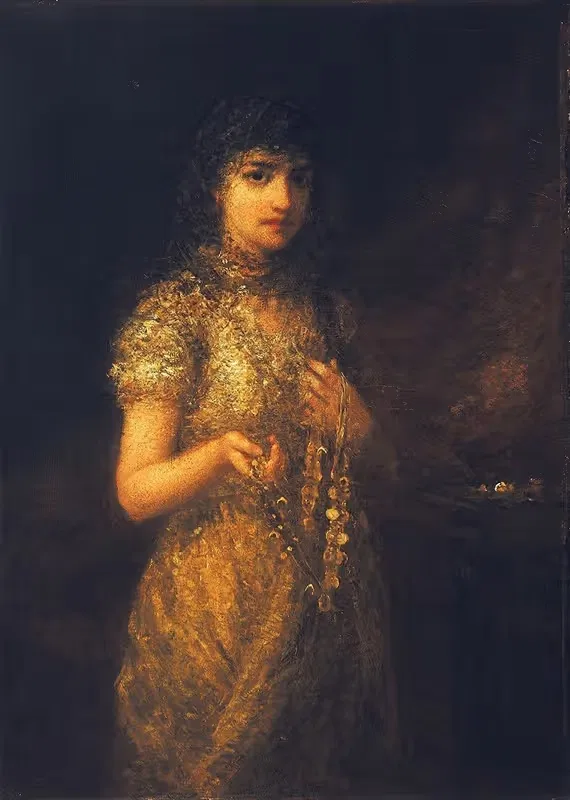 Федальма by Джордж Фуллер, 1883-1884 — digital art print download