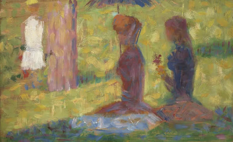 Study of Figures for La Grande Jatte — Georges Seurat