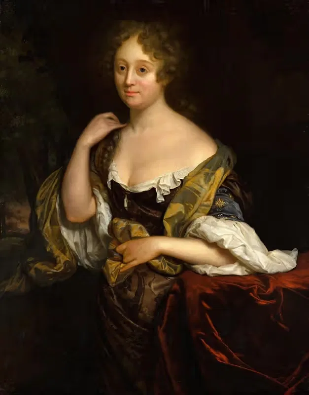 Portrait of Isabella Agneta Deutz — Godfried Schalcken