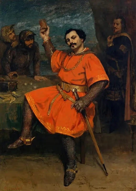 Louis Gueymard (1822–1880) as Robert le Diable — Gustave Courbet