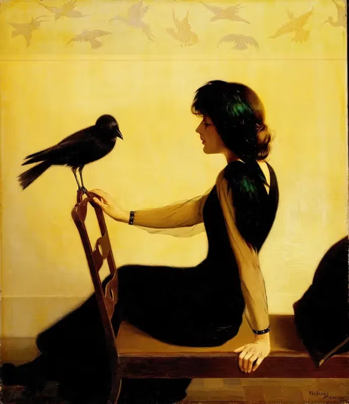 Болтуны by Гарри Уилсон Уотрус, 1913 — digital art print download