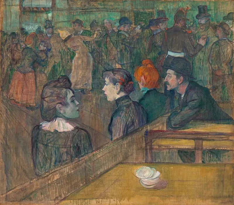 Мулен де ла Галетт by Анри де Тулуз-Лотрек, 1889 — digital art print download