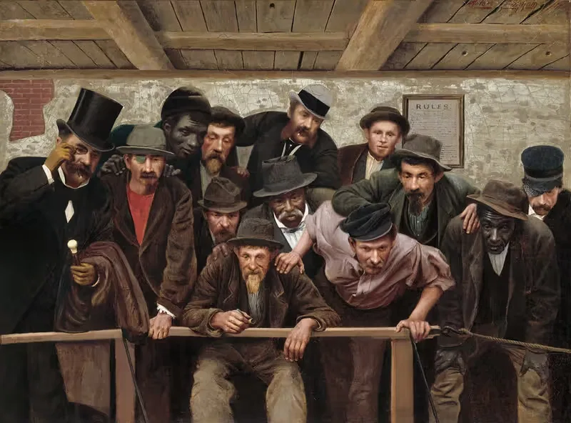 Приближение к вопросу в кокпите by Гораций Бонэм, 1879 — digital art print download