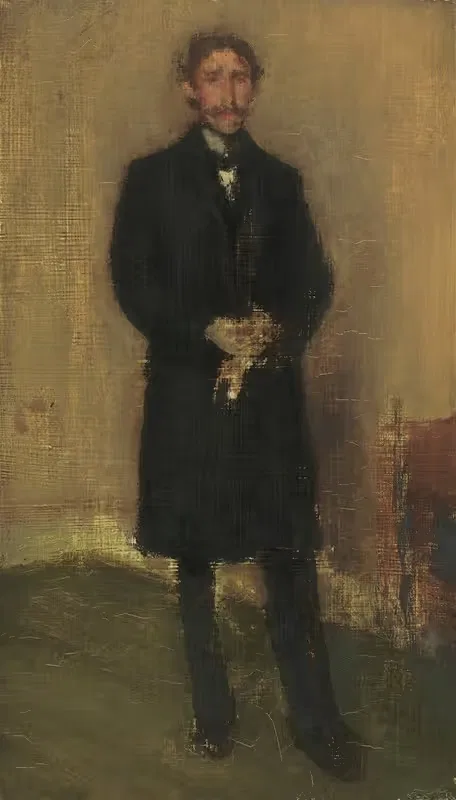 Alexander Arnold Hannay by James Abbott McNeill Whistler, c. 1896 — digital art print download