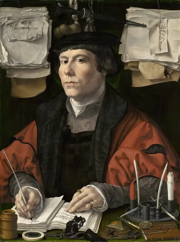 Portrait of a Merchant — Jan Gossaert