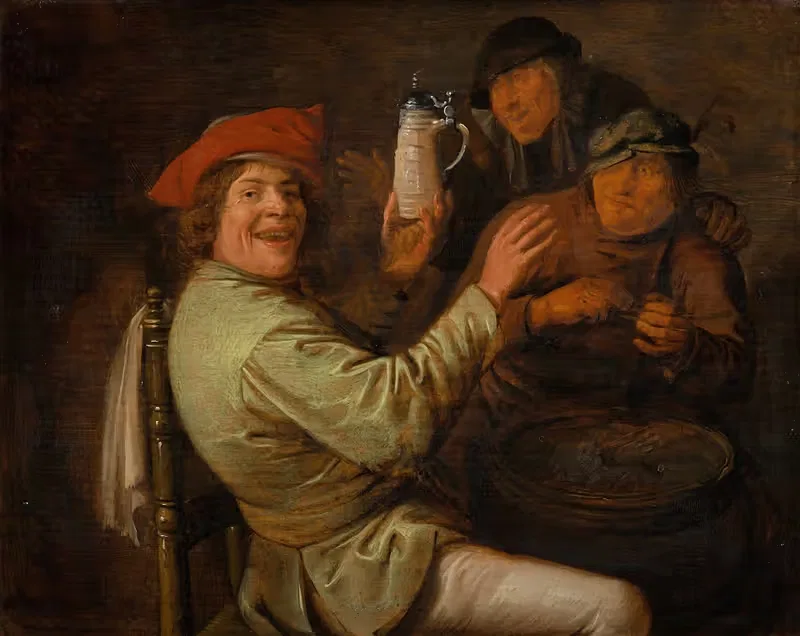 Пять чувств, слух by Ян Мьенсе Моленар, 1637 — digital art print download