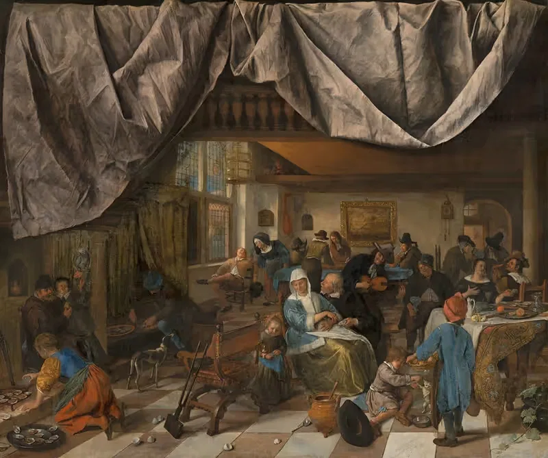 The Life of Man — Jan Steen