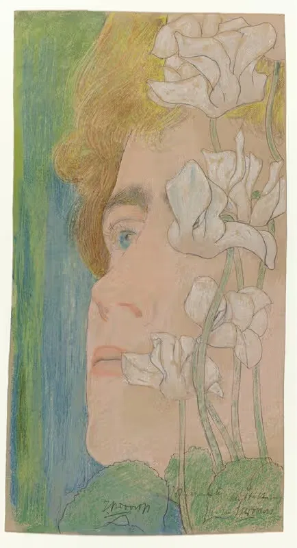 Marguérite by Jan Toorop, 1868 - 1928 — digital art print download