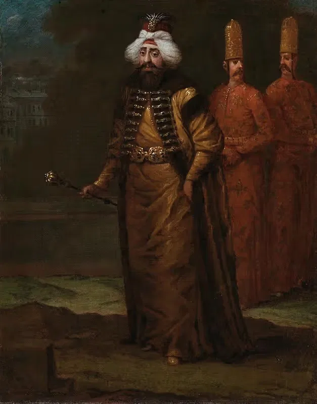 Sultan Ahmed III by Jean Baptiste Vanmour — digital art print download