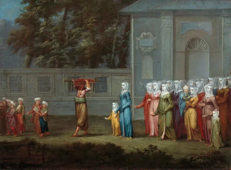 The First Day of School — Jean Baptiste Vanmour
