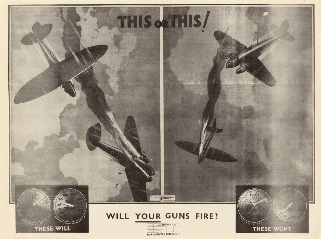 This or This! Will Your Guns Fire by Leslie Carr — digital art print download