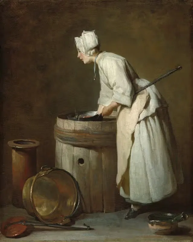 Горничная by Жан Симон Шарден, c. 1738 — digital art print download