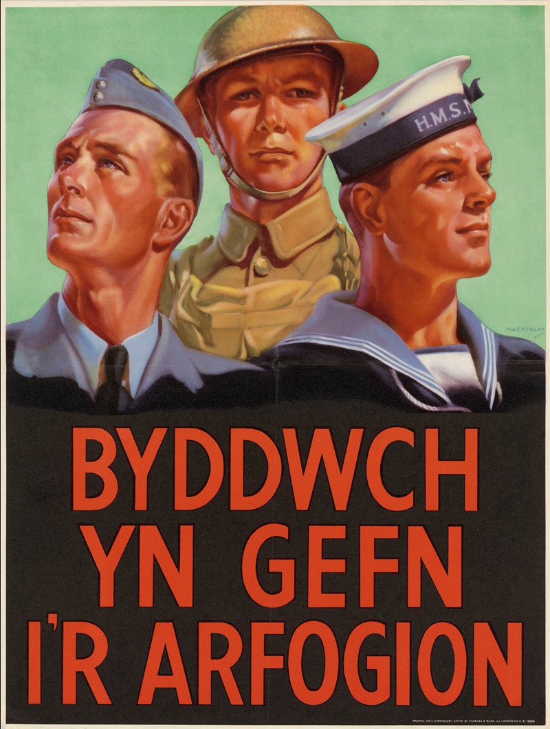 Byddwch yn Gefn i'r Arfogion — Mackinlay