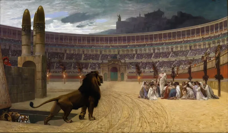 The Christian Martyrs' Last Prayer — Jean-Léon Gérôme
