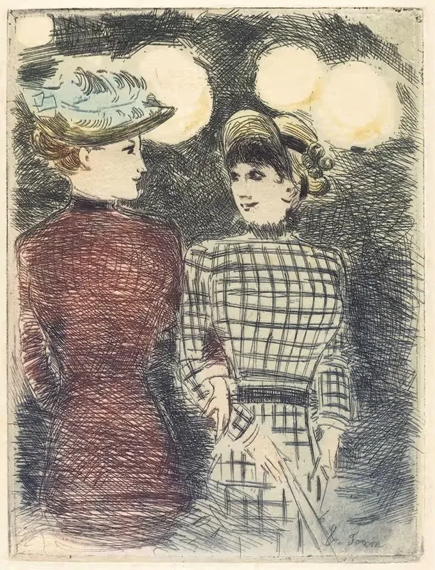 В Буллиер by Жан-Луи Форайн, c. 1876 — digital art print download