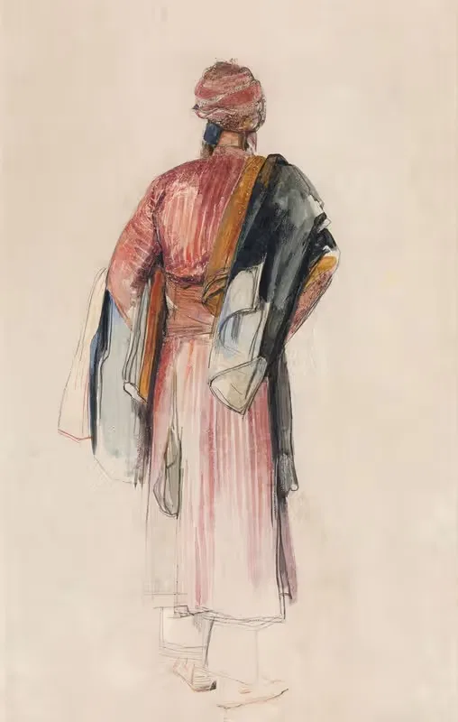 Бедуин by Джон Фредерик Льюис, 1841-1851 — digital art print download