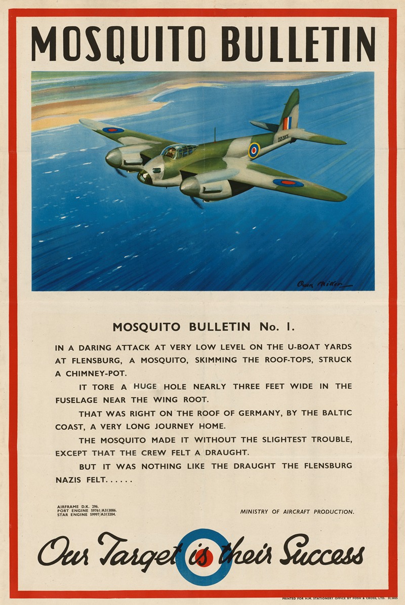 Mosquito Bulletin by Owen Miller — digital art print download