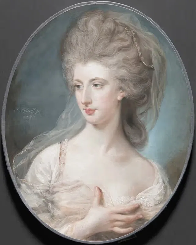 Мисс Рэймонд by Джон Рассел, 1783 — digital art print download