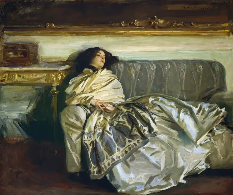 Ненавязчивость (Отдых) by Джон Сингер Сарджент, 1911 — digital art print download