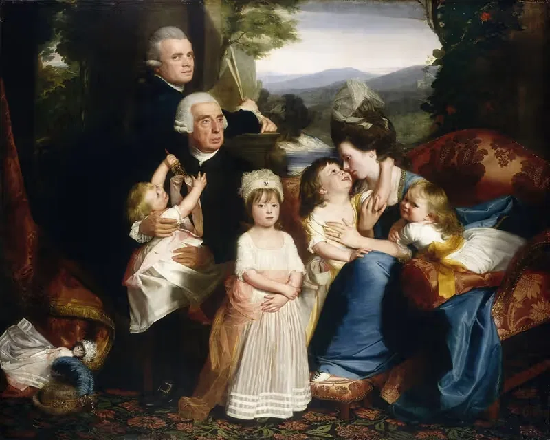 Семья Копли by Джон Синглтон Копли, 1776-1777 — digital art print download