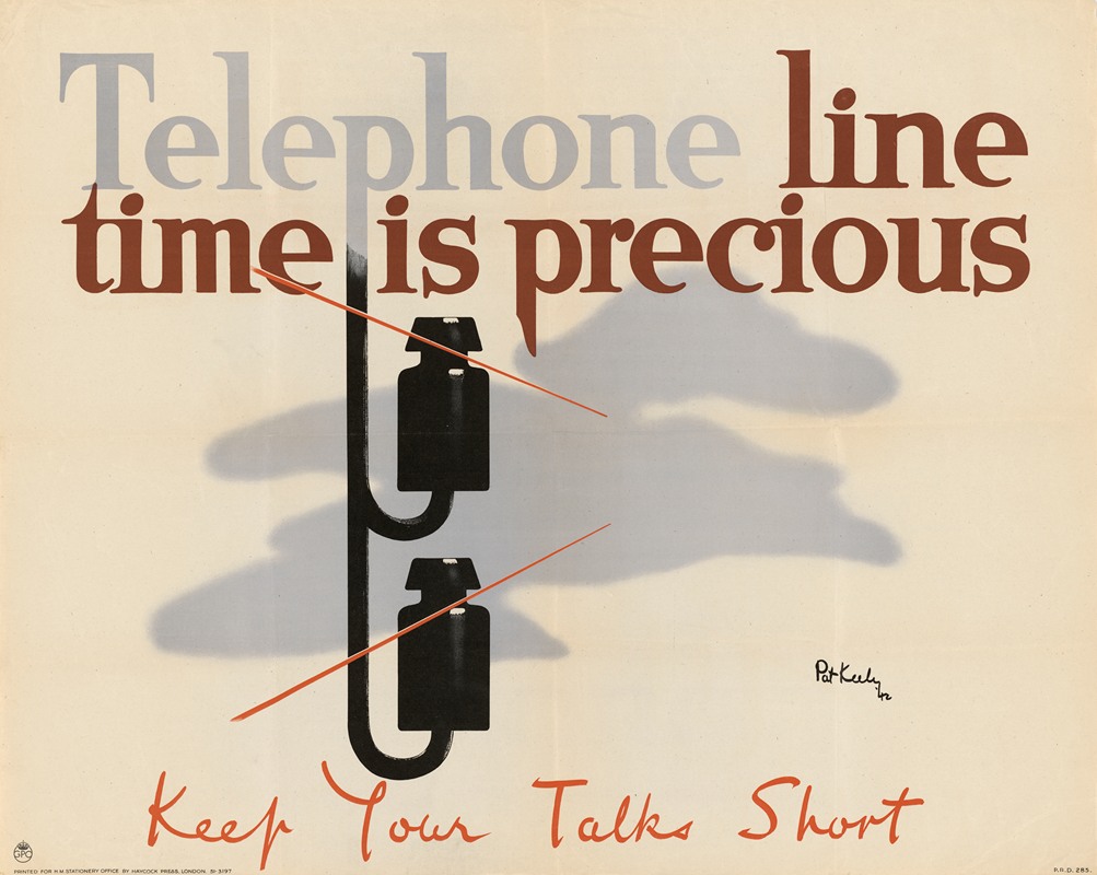 Telephone Line Time is Precious – Keep Your Talks Short — Pat Keely