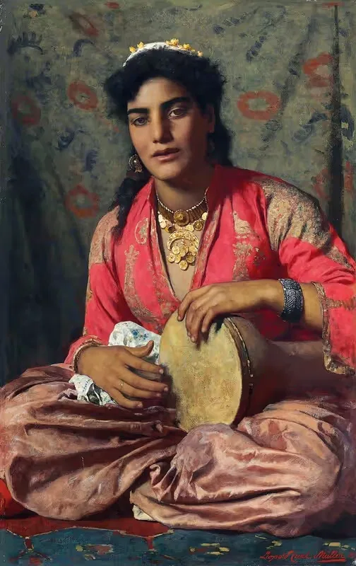 The Almeh by Leopold Carl Müller, 1885 — digital art print download