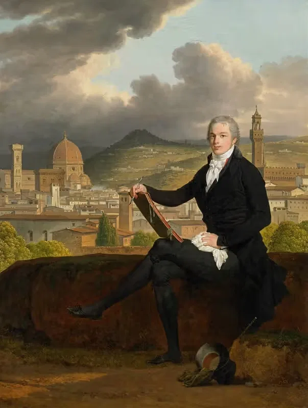 Portrait of Dr. Thomas Penrose — Louis Gauffier