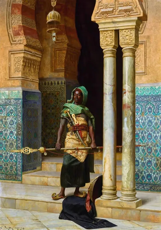 Нубийская гвардия by Людвиг Дойч, 1902 — digital art print download