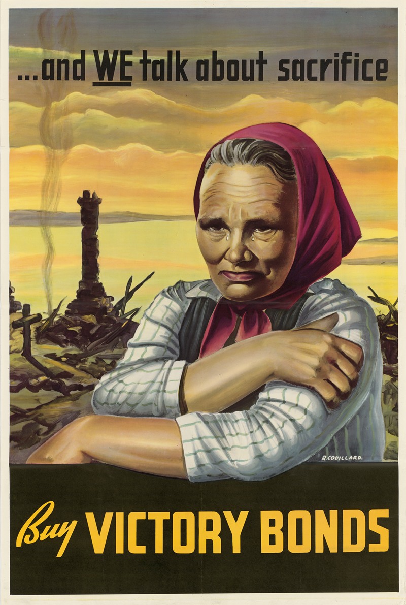 And We Talk about Sacrifice by Roger Couillard — digital art print download
