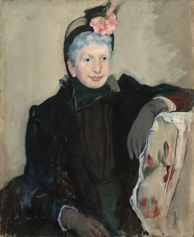Portrait of an Elderly Lady — Mary Cassatt