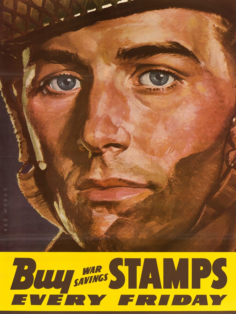 Buy War Savings Stamps Every Friday — Rex Woods