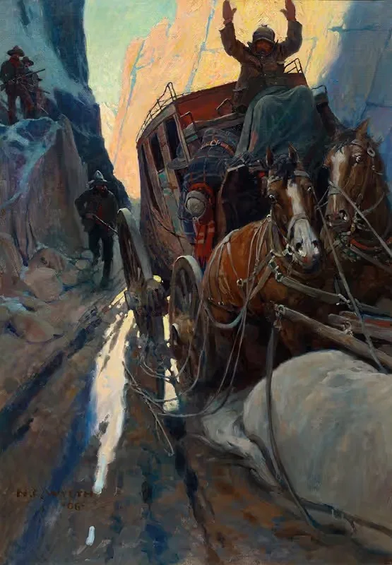 Руки вверх by Ньюэлл Конверс Уайет, 1906 — digital art print download