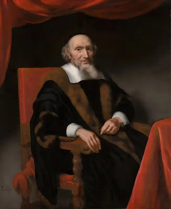 Portrait of Jacob Trip — Nicolaes Maes