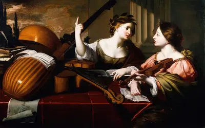 Divine Inspiration of Music by Nicolas Regnier — digital art print download