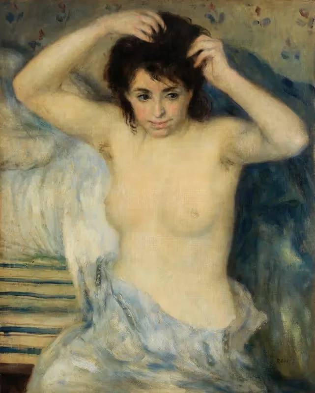 Before the Bath (Avant le bain) by Pierre-Auguste Renoir, c. 1875 — digital art print download