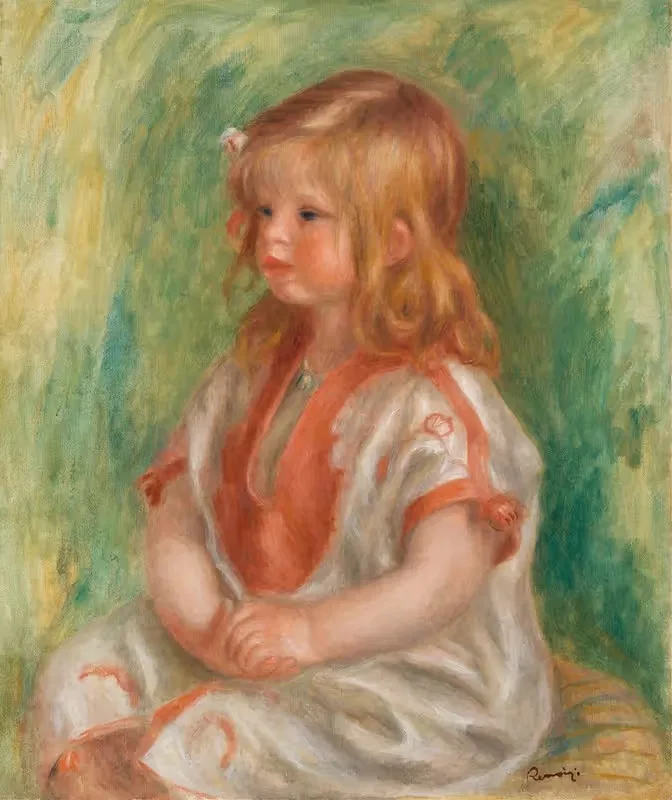 Claude Renoir by Pierre-Auguste Renoir, c. 1904 — digital art print download