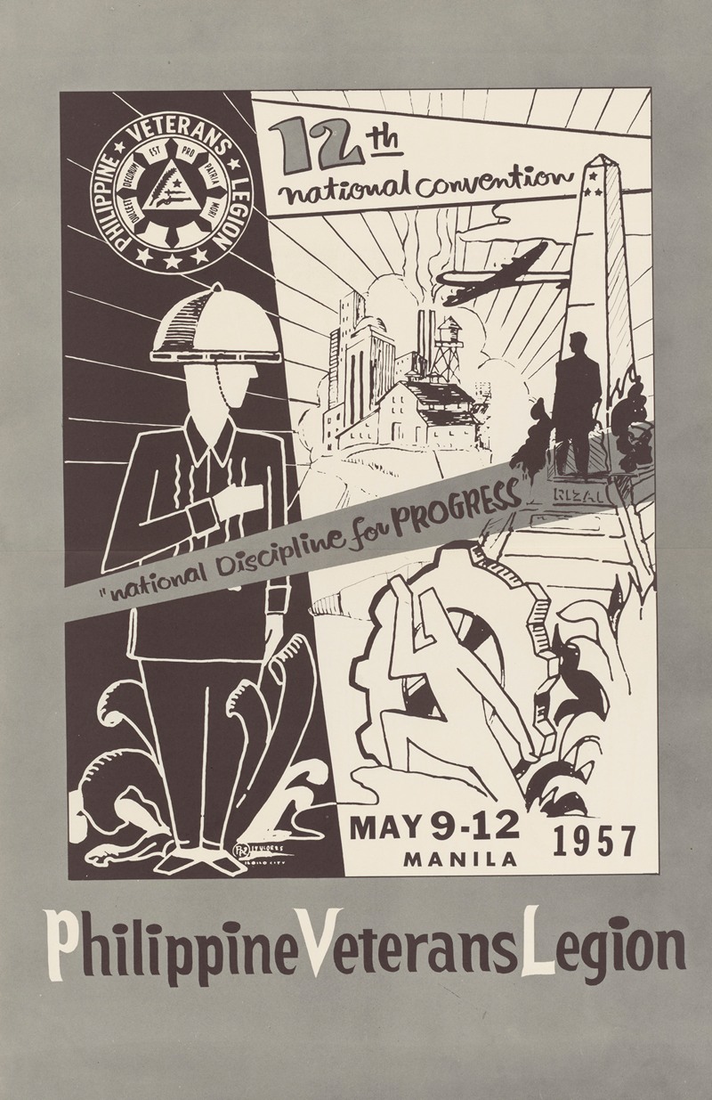 12th National Convention-PVL by Агентство информации США, 1957 — digital art print download