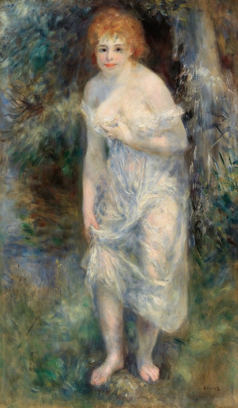 The Source (La Source) by Pierre-Auguste Renoir, 1875 — digital art print download