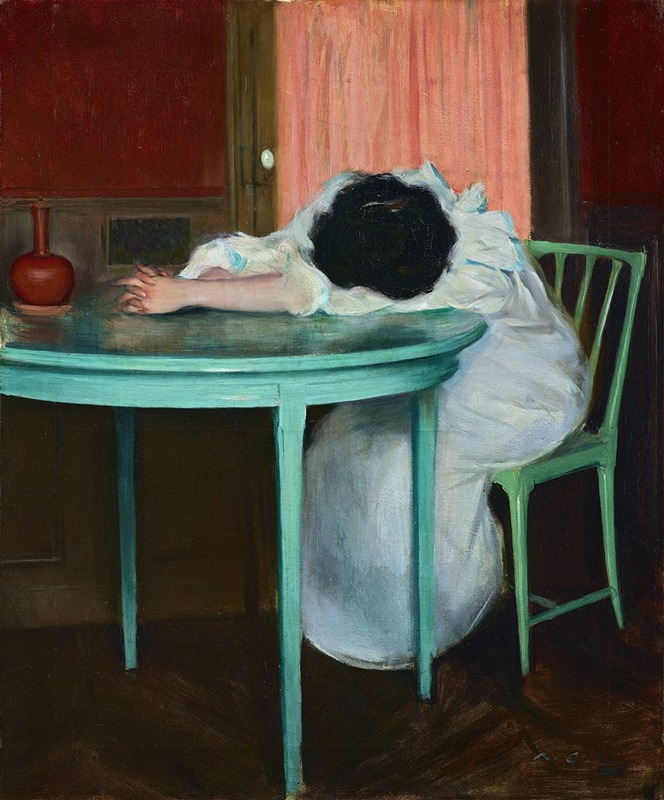 Tired by Ramón Casas — digital art print download